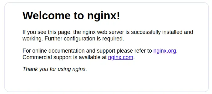 Welcome-Nginx